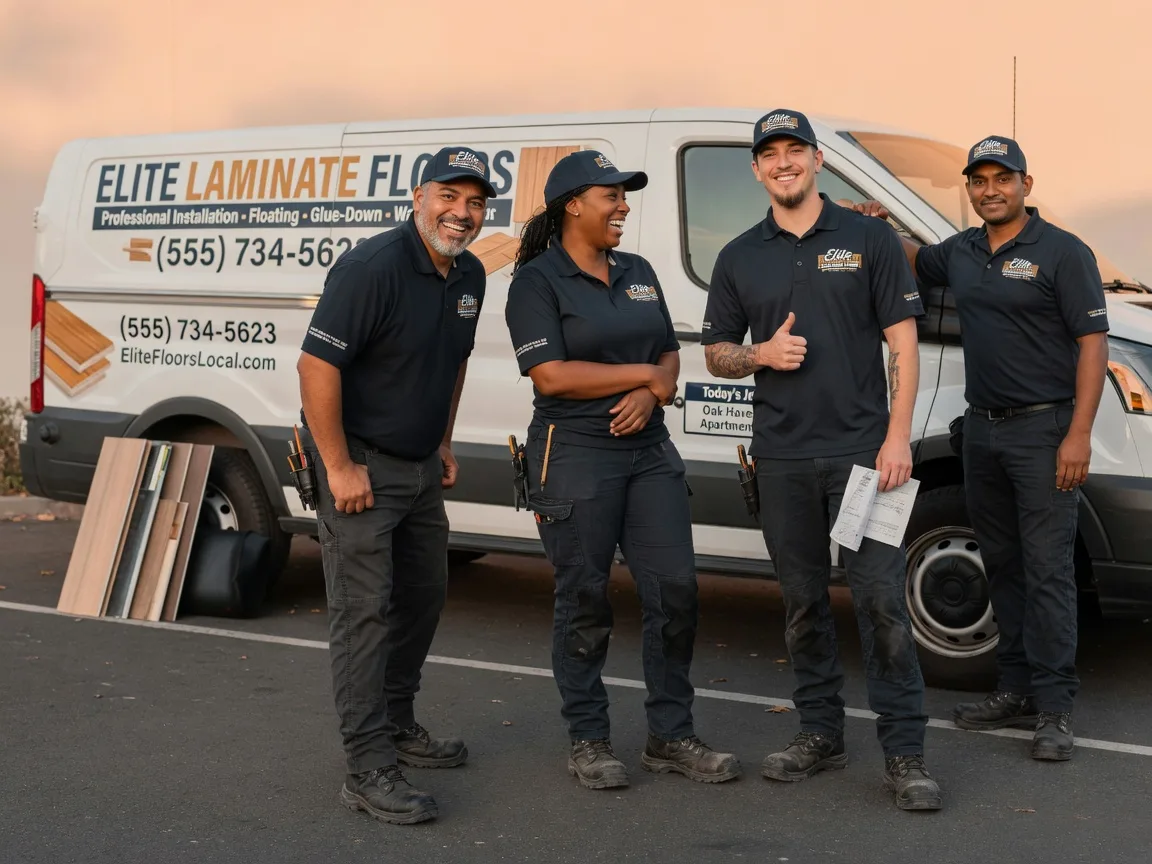 Laminate flooring installation company in Regan, ND